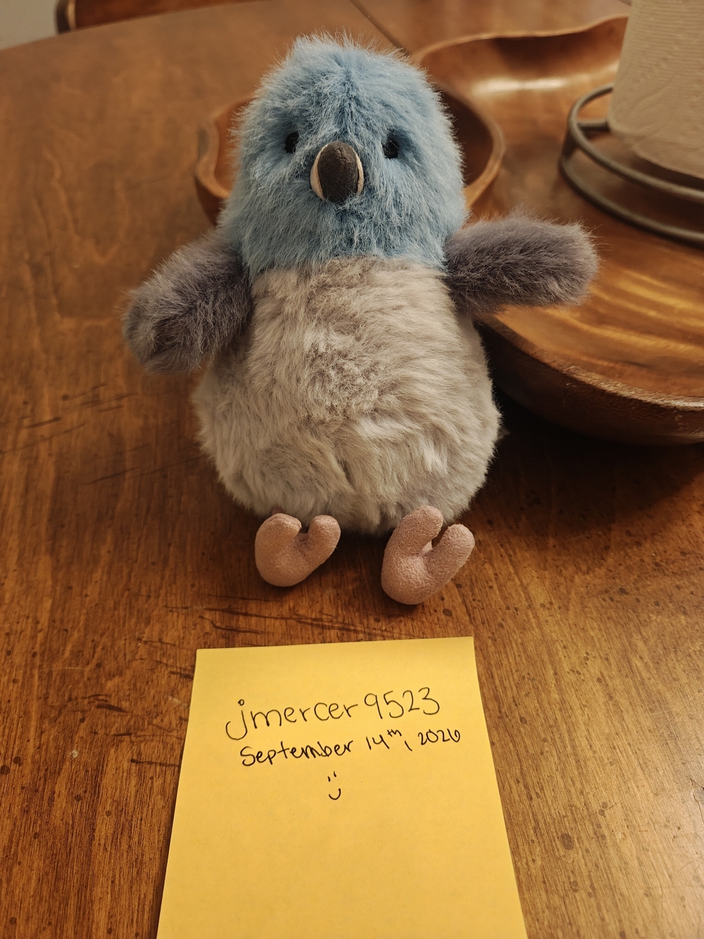 Jellycat Strutton Pigeon Keychain FAO Schwarz Exclusive BNWT